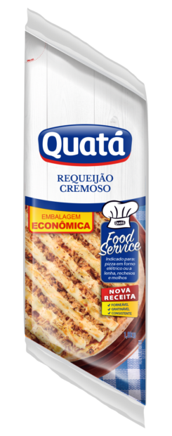 QUATA REQUEIJAO CREMOSO POUCH 10X1.8Kg – REF: QT-0001 - UNICENA BRASIL